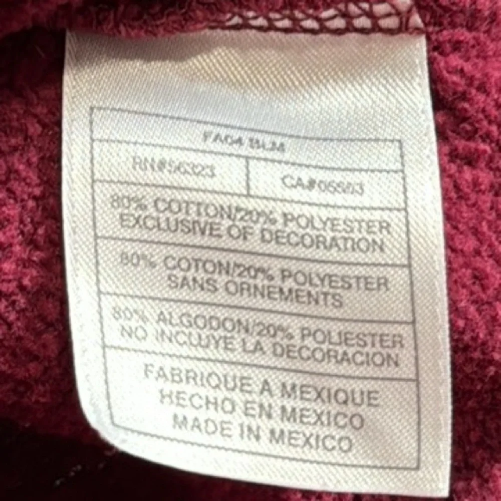 Vintage Nike Team Harvard Maroon Red Sweatshirt‎ Size XXL